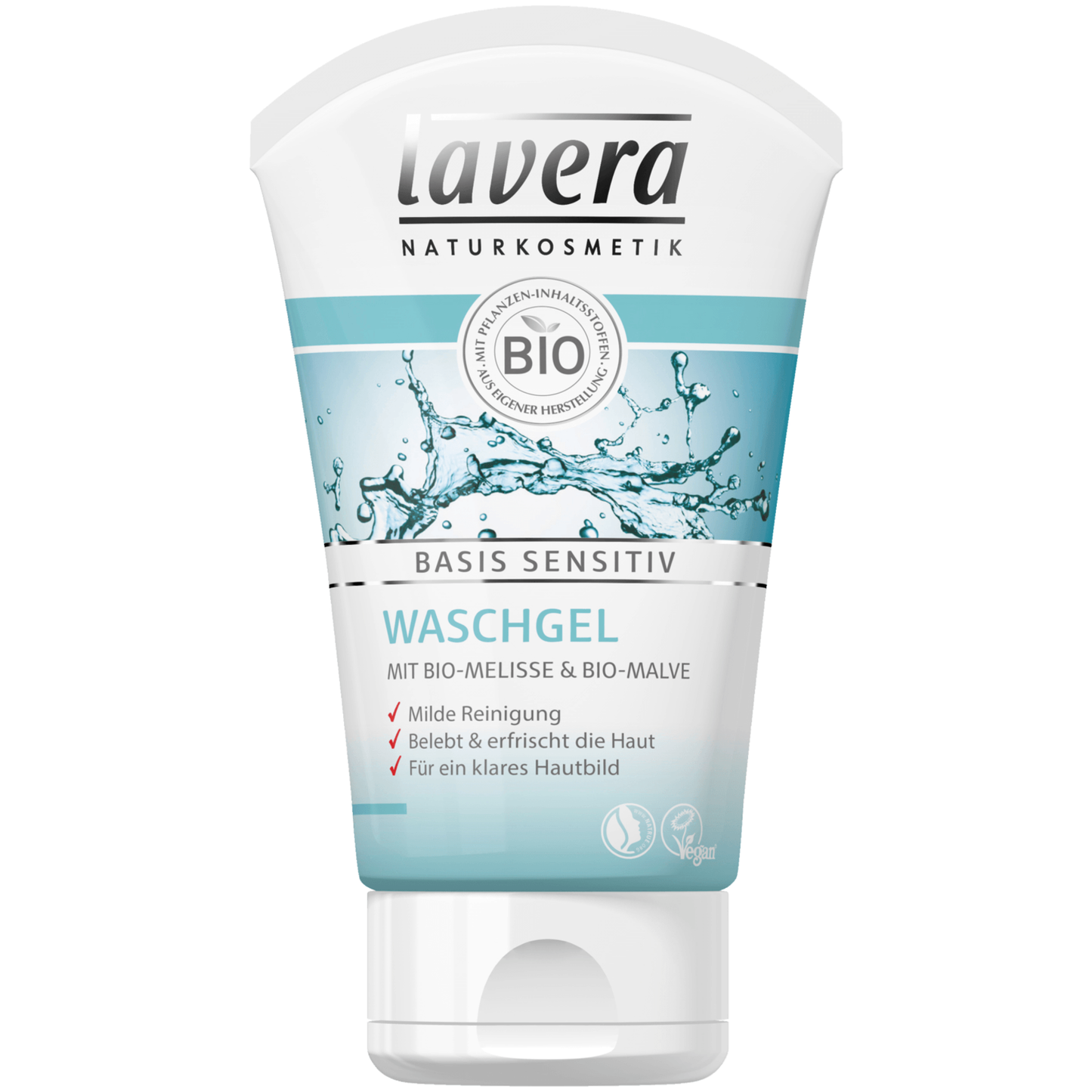 Lavera Basis Sensitiv Waschgel Bio Melisse & Bio Malve 125ml