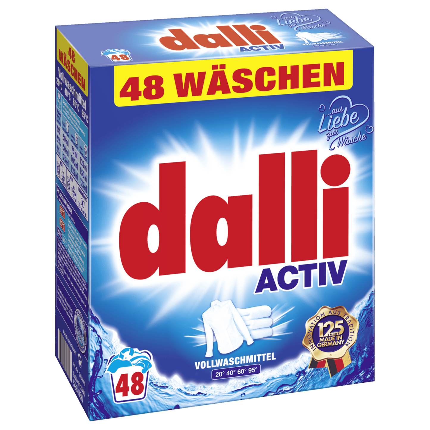 Dalli Vollwaschmittel 3,12kg 48WL