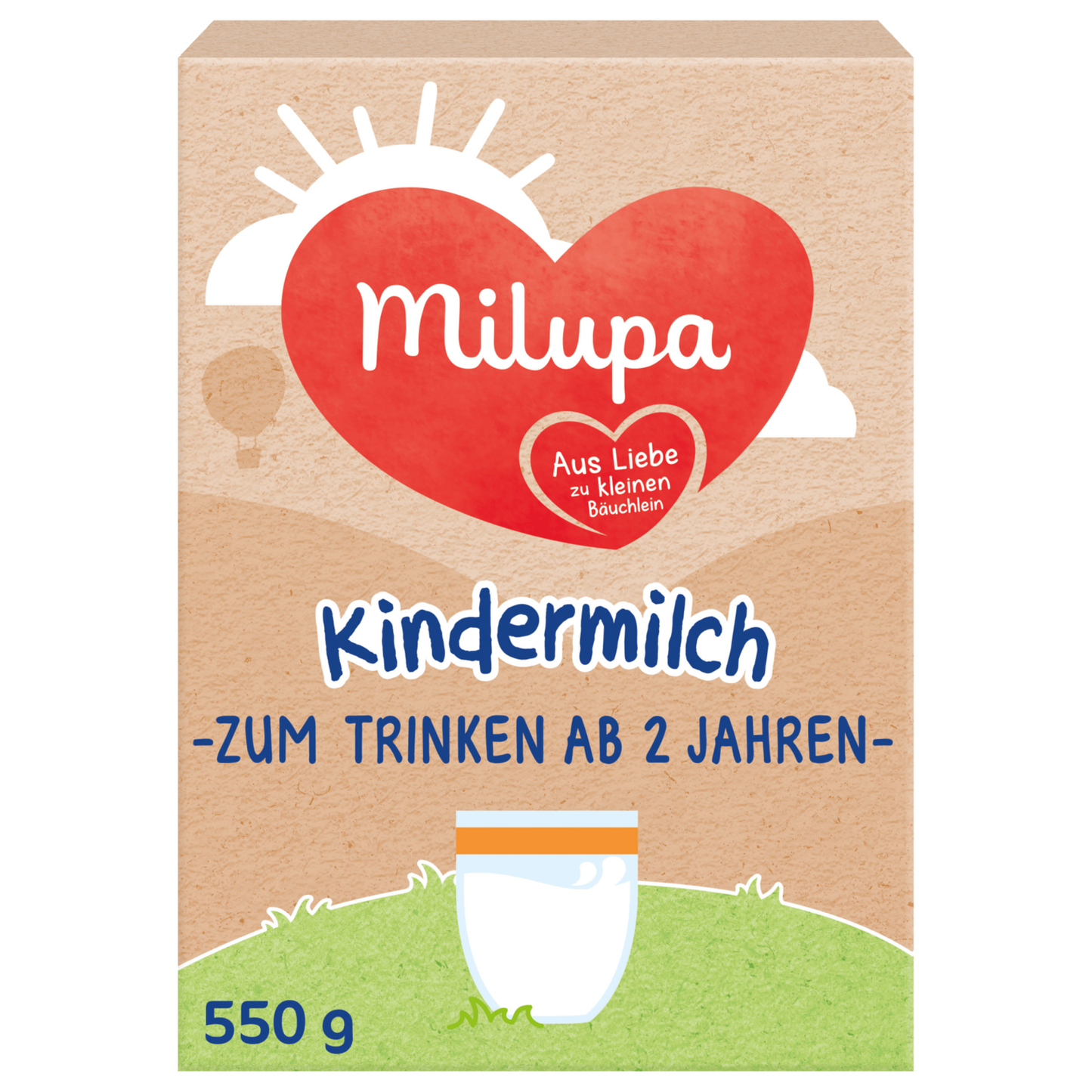 Milupa Milumil Kindermilch ab 2 Jahren 550g