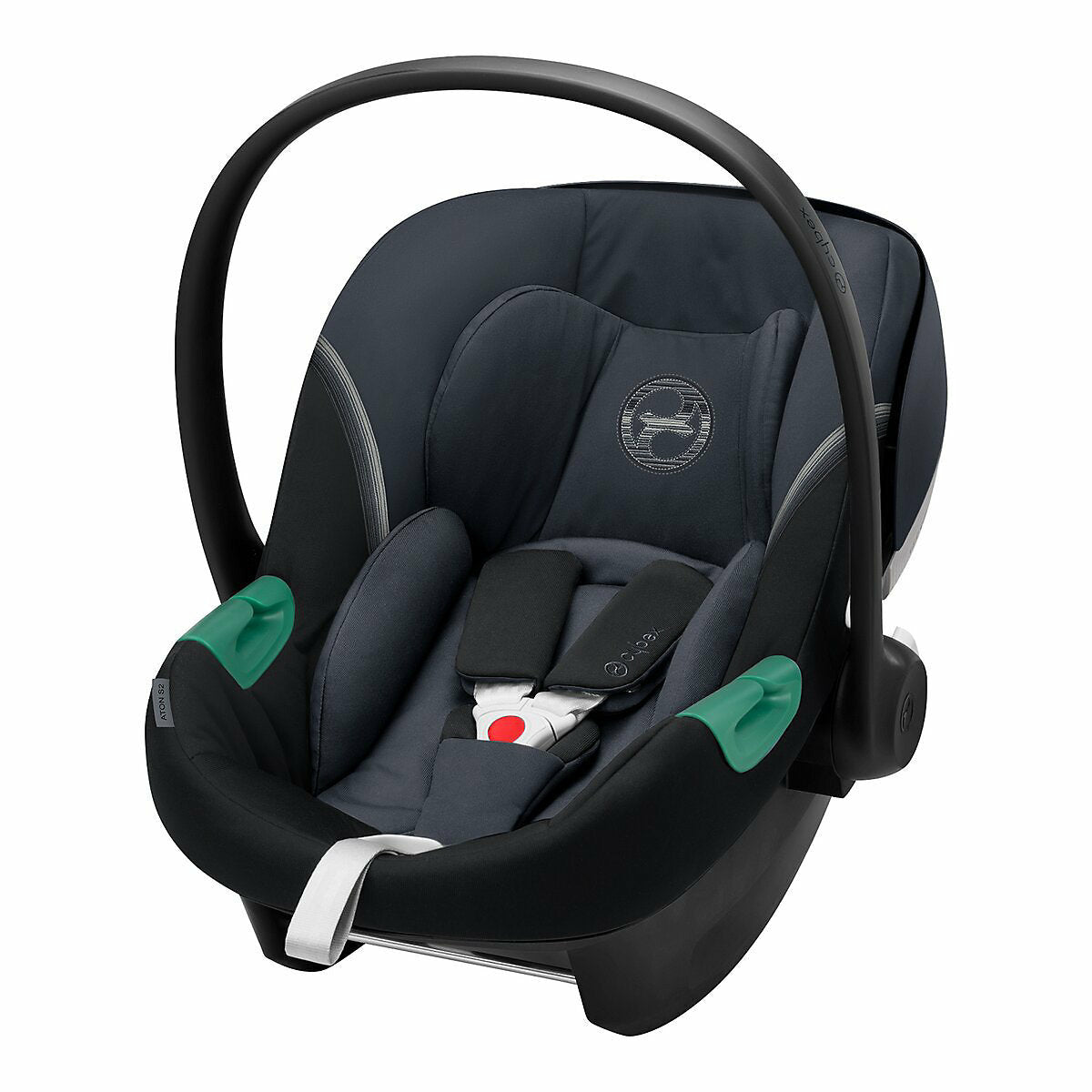 CYBEX 유아용 카시트 Aton S2 i-Size, Granite Black | 검은색