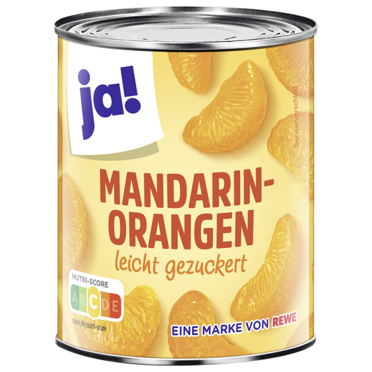 ja! Mandarin-Orangen 175g