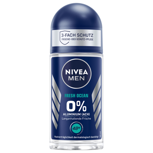 NIVEA Men Deo Roll-On Fresh Ocean ohne Aluminium 50ml