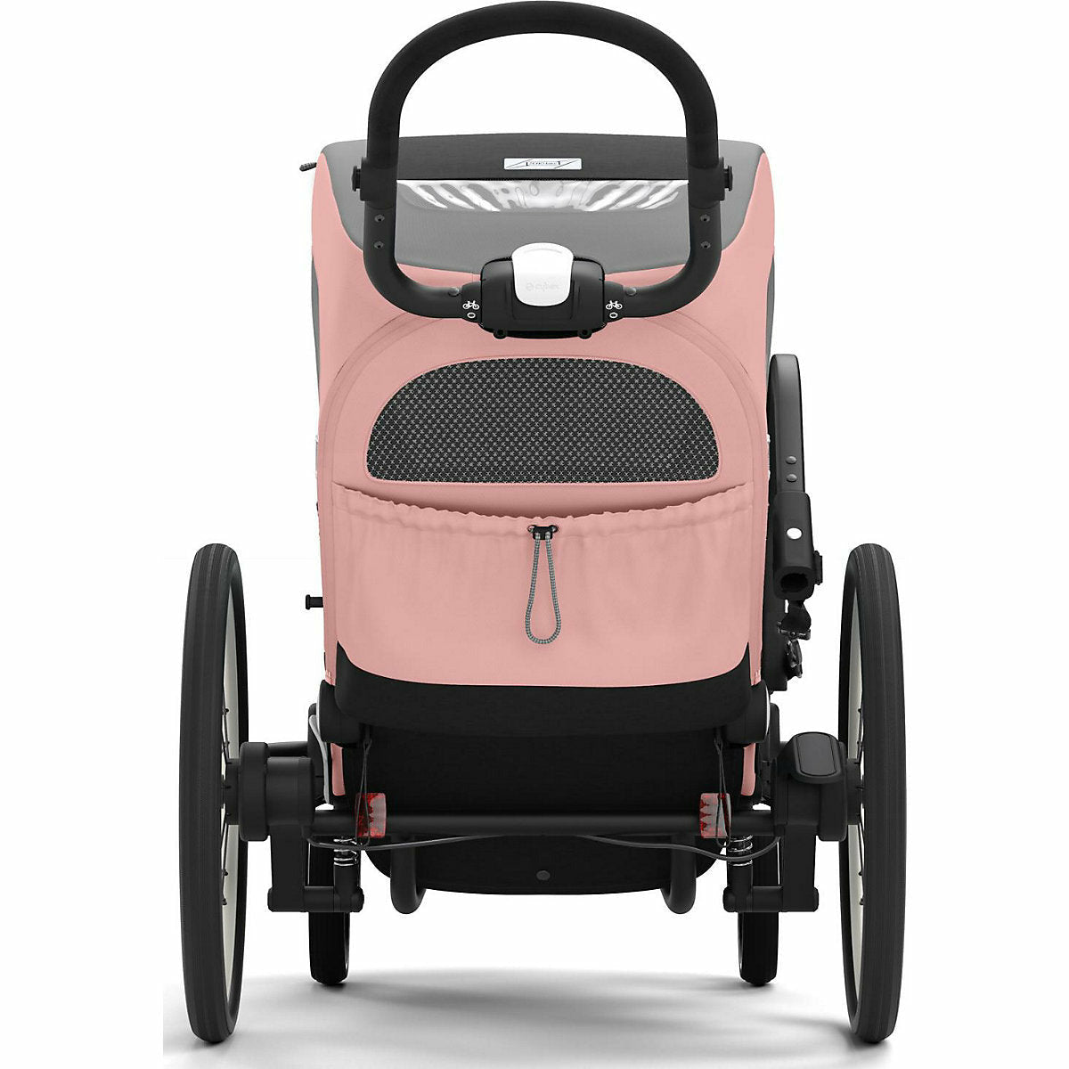 CYBEX 자전거 트레일러 제노바이크 One Box BLPI S/Silver Pink-light pink PU1