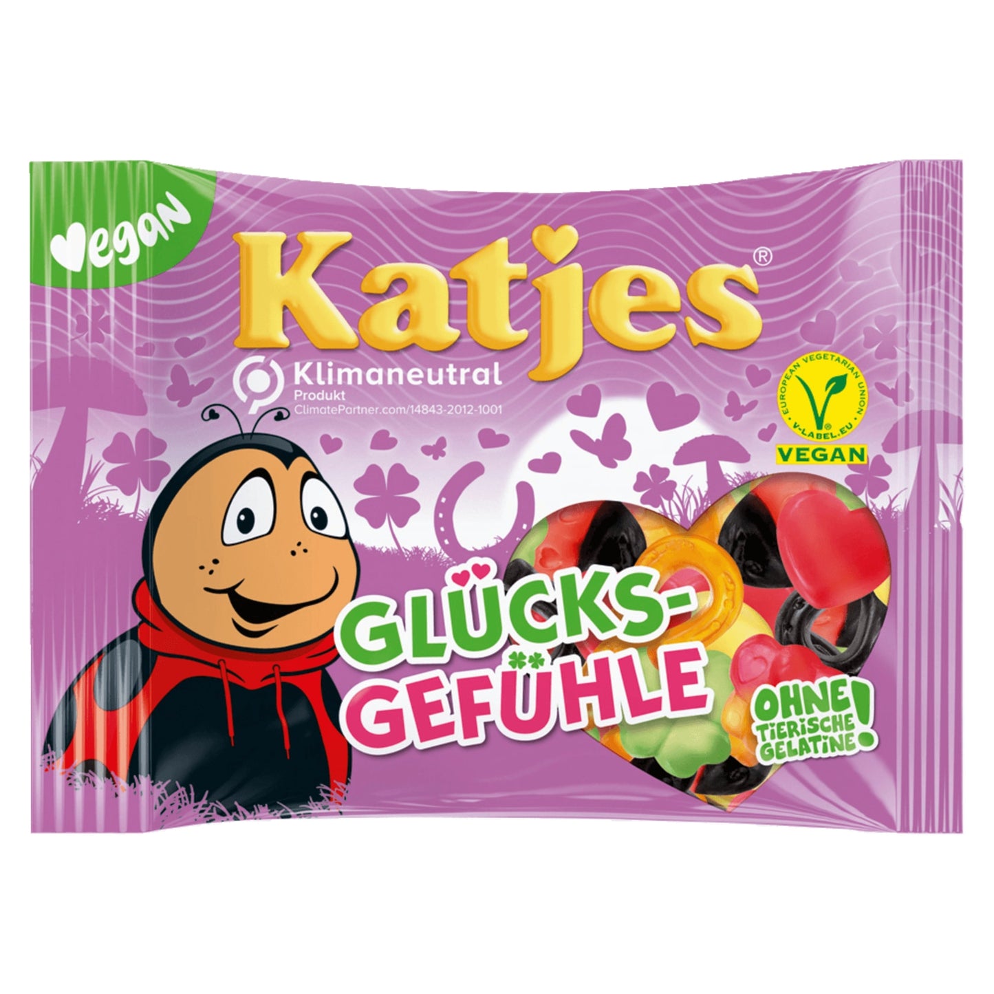 Katjes Fruchtgummi Glücksgefühle vegan 200g