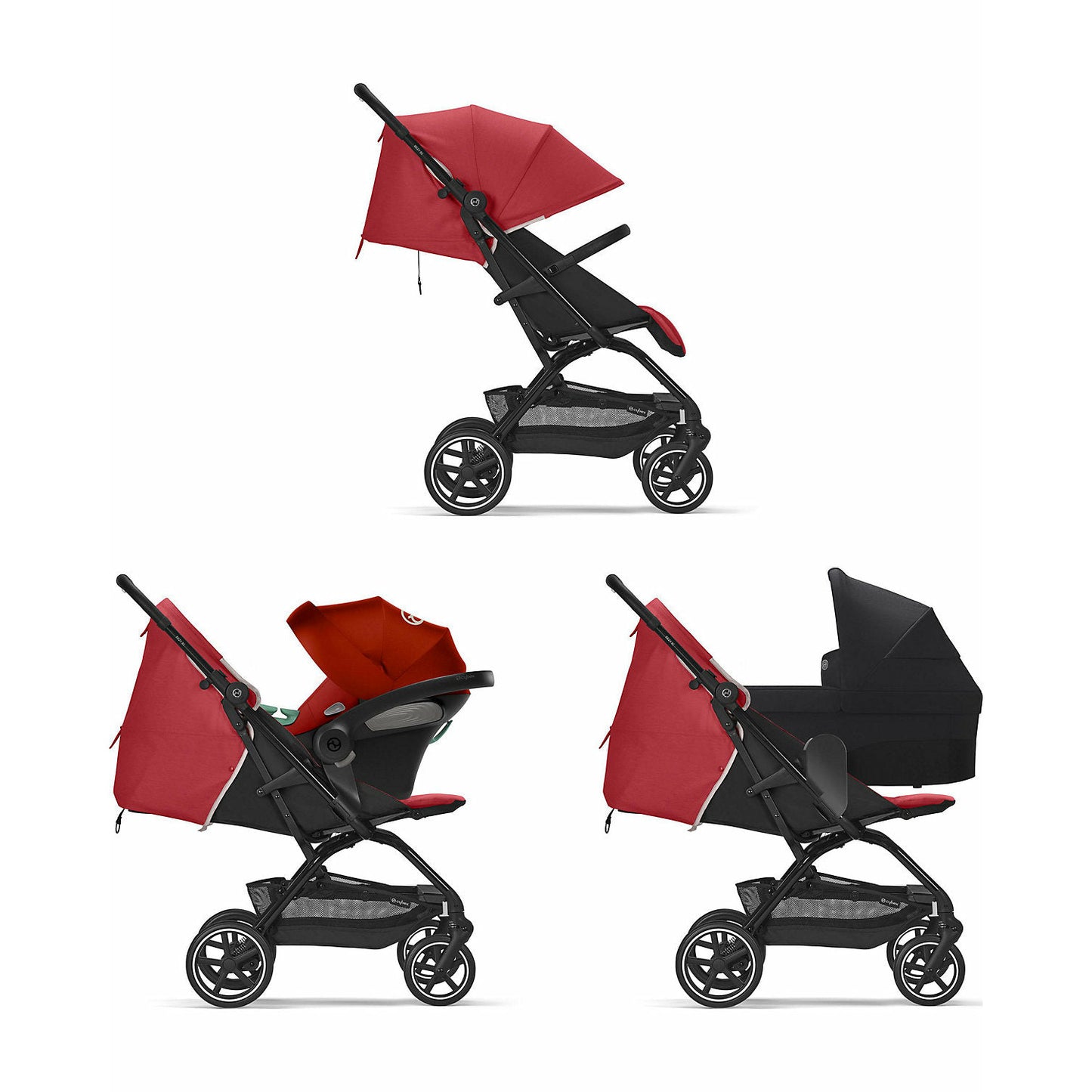 CYBEXBuggy EEZY S+ 2, Hibiscus Red