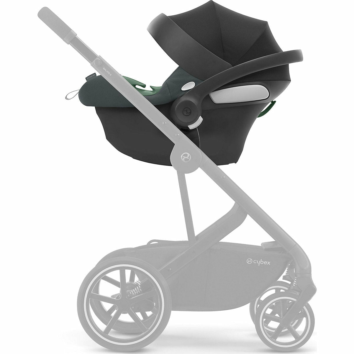 CYBEXBabyschale Aton B2 i-Size inkl. Base One, Volcano Black-black