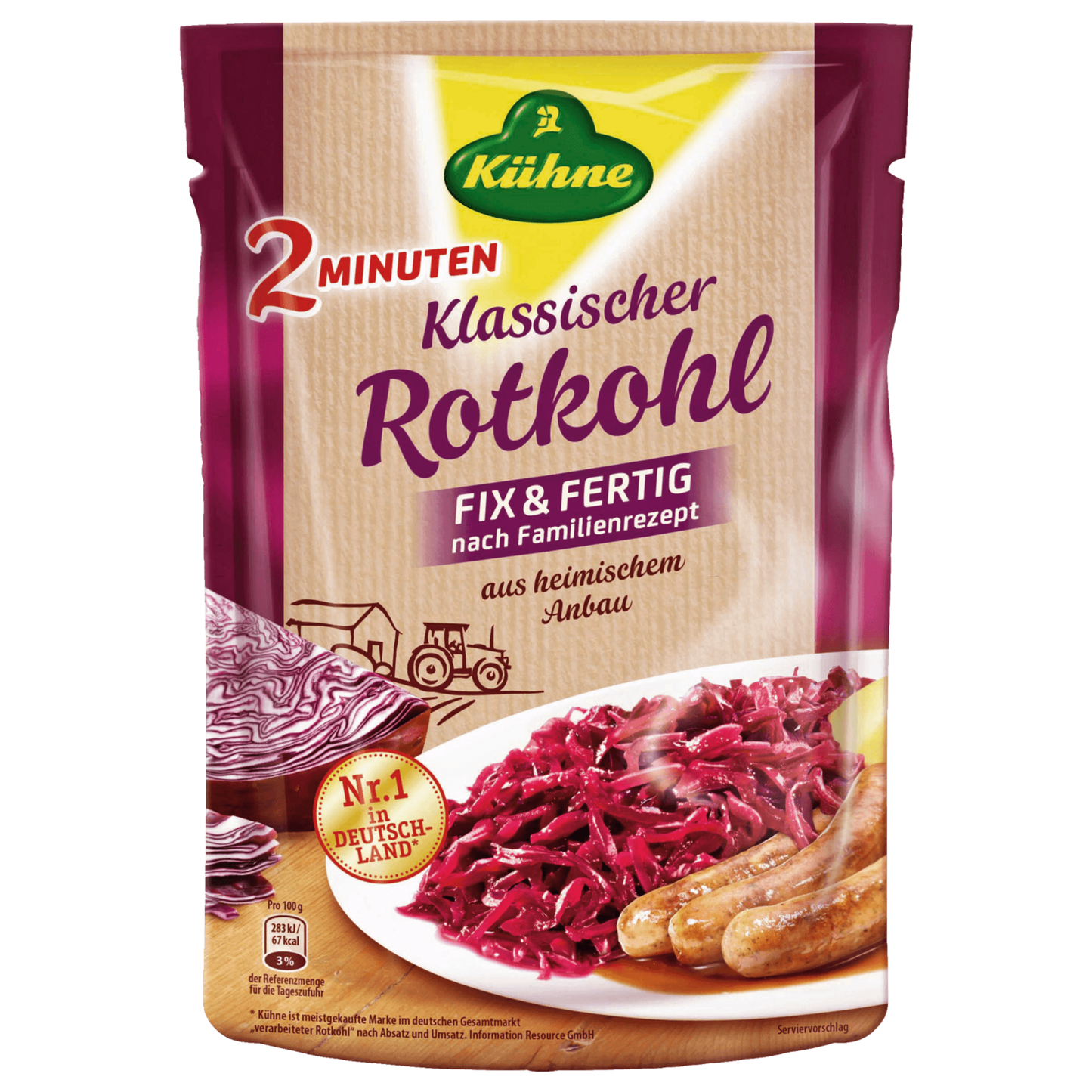 Kühne Rotkohl fix & fertig 400g