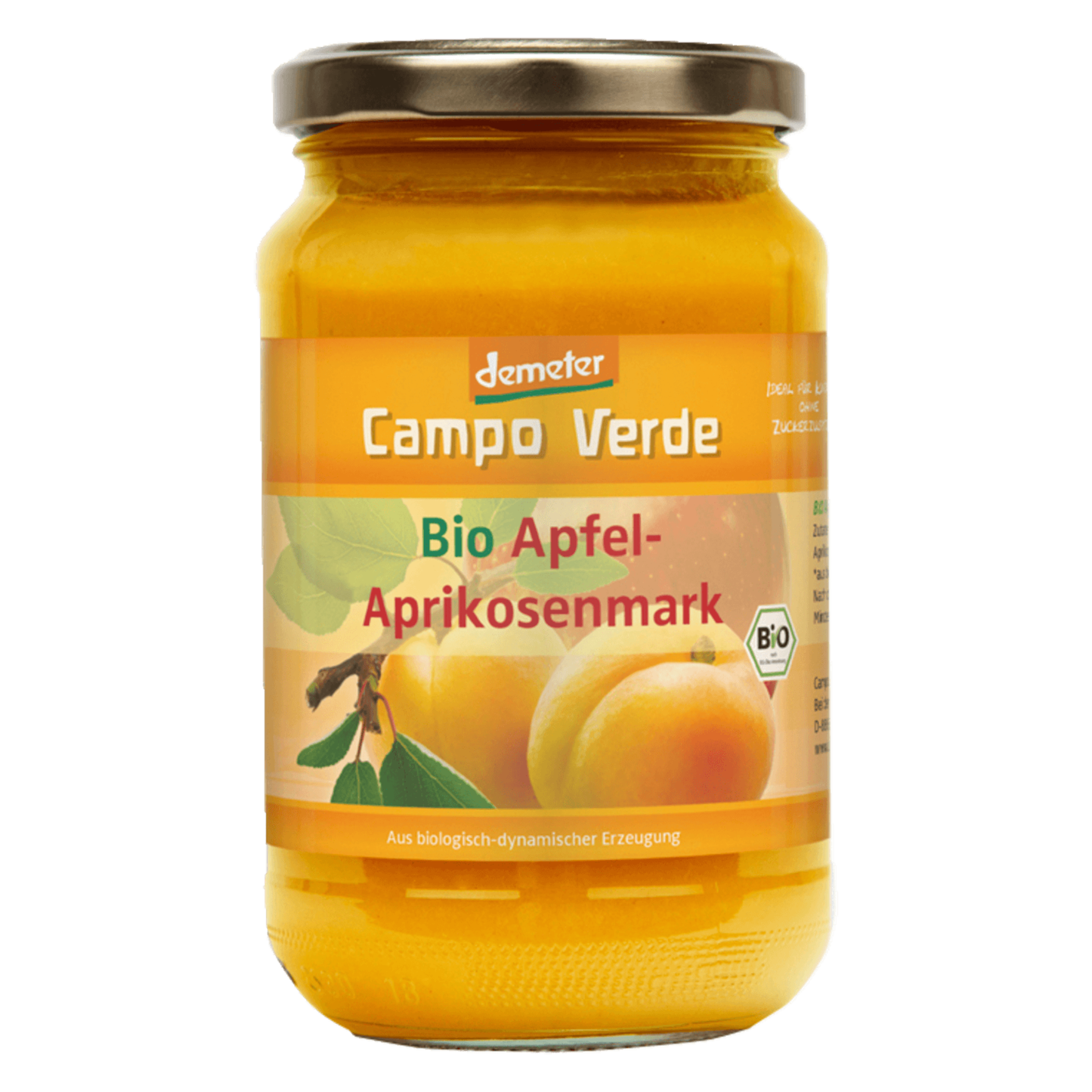 Campo Verde Bio Apfel-Aprikosenmark 360g