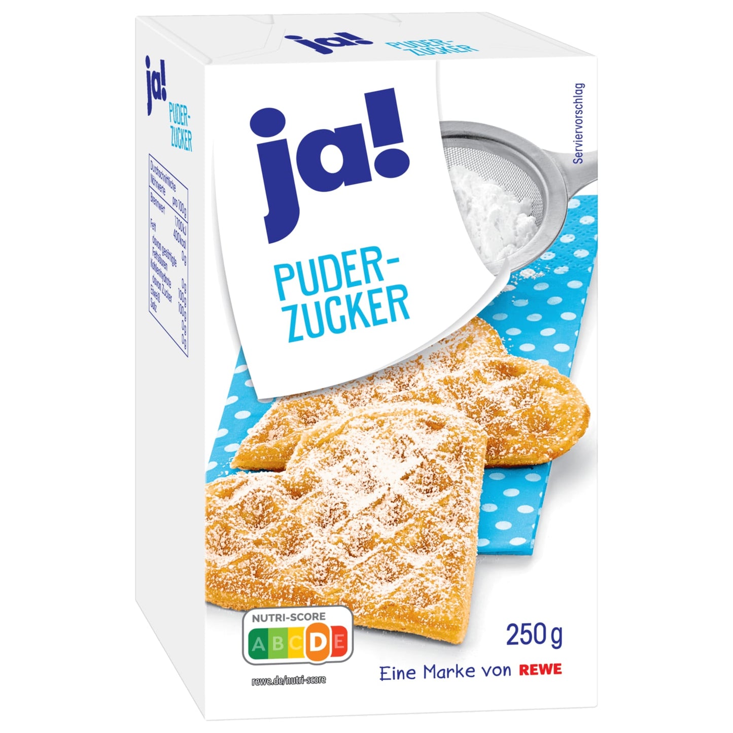 ja! Puderzucker 250g