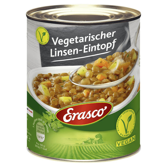 Erasco Vegetarischer Linsen-Eintopf 800g