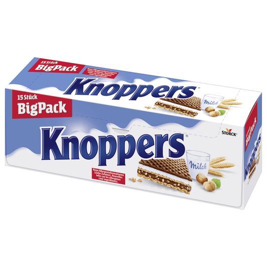 Knoppers Big Pack 375g, 15 Stück