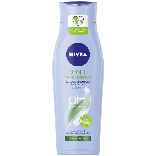 NIVEA Pflegeshampoo & Spülung 2in1 Express Pflege 250ml