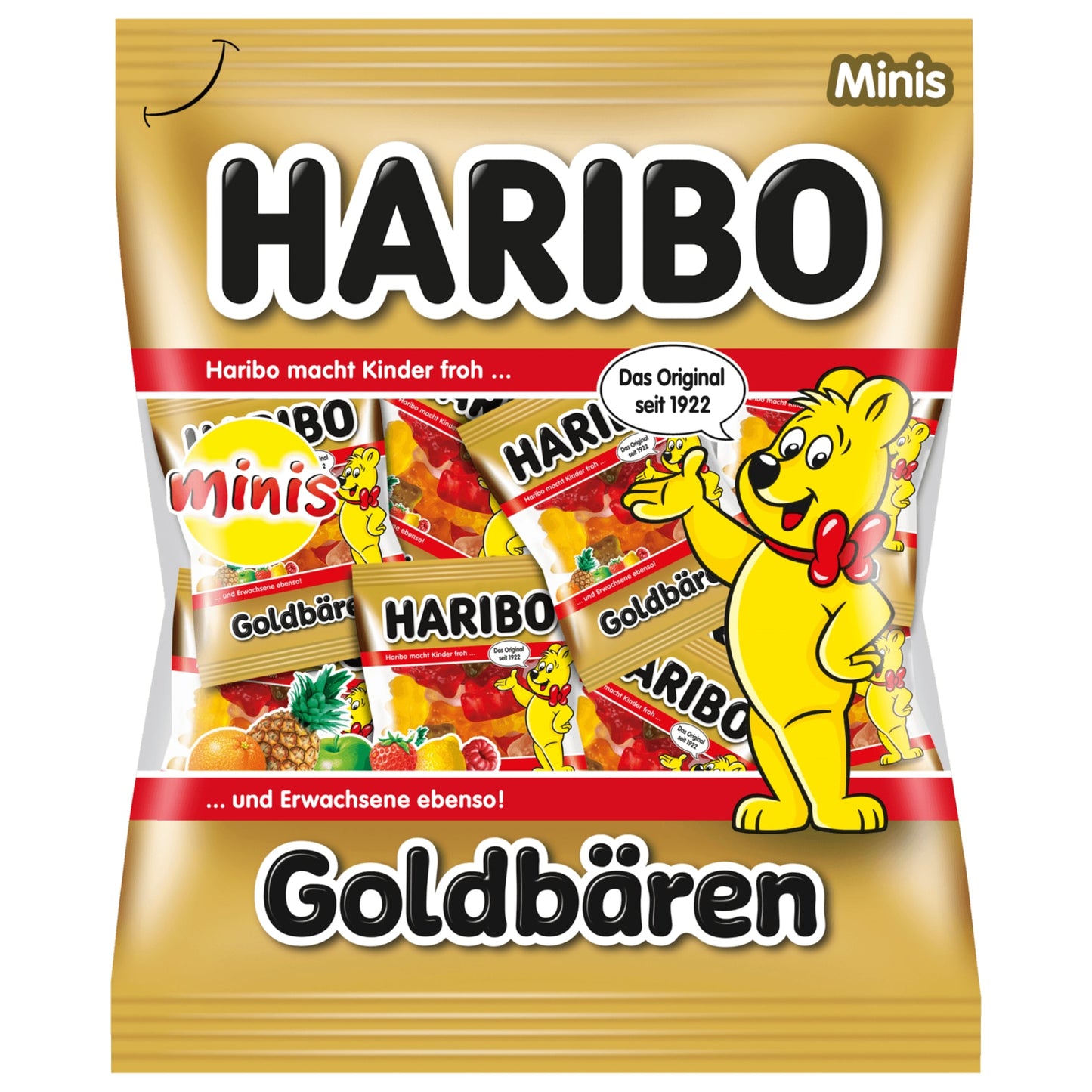 Haribo Fruchtgummi Goldbären Minis 250g