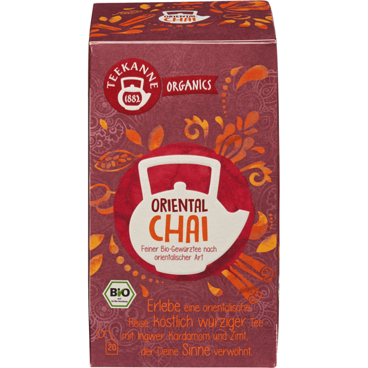 Teekanne Organics Bio Tee Oriental Chai 36g, 20 Beutel