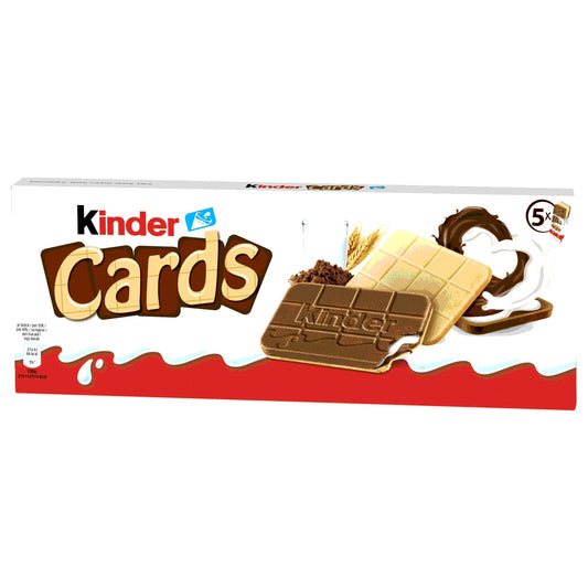 Kinder Cards 128g, 5 Stück