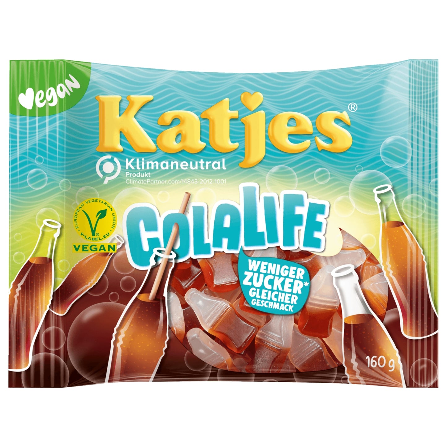 Katjes Fruchtgummi ColaLife vegan 160g