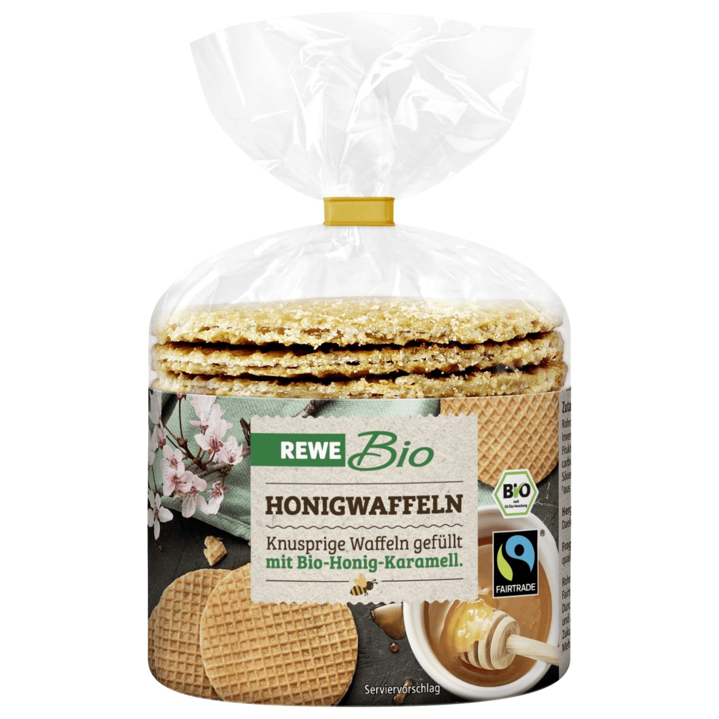 REWE Bio Waffeln Honigwaffeln 290g