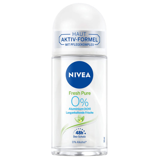 NIVEA Deo Roll-On Fresh Pure ohne Aluminium 50ml