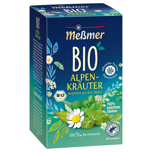 Meßmer Bio Alpenkräuter 40g, 20 Beutel