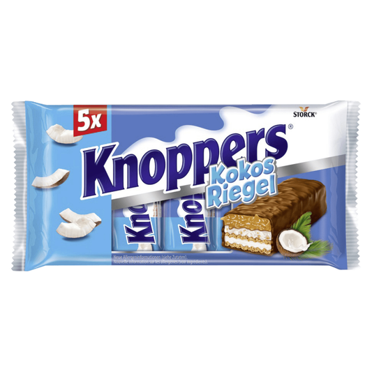 Knoppers Kokos Riegel 5x20g