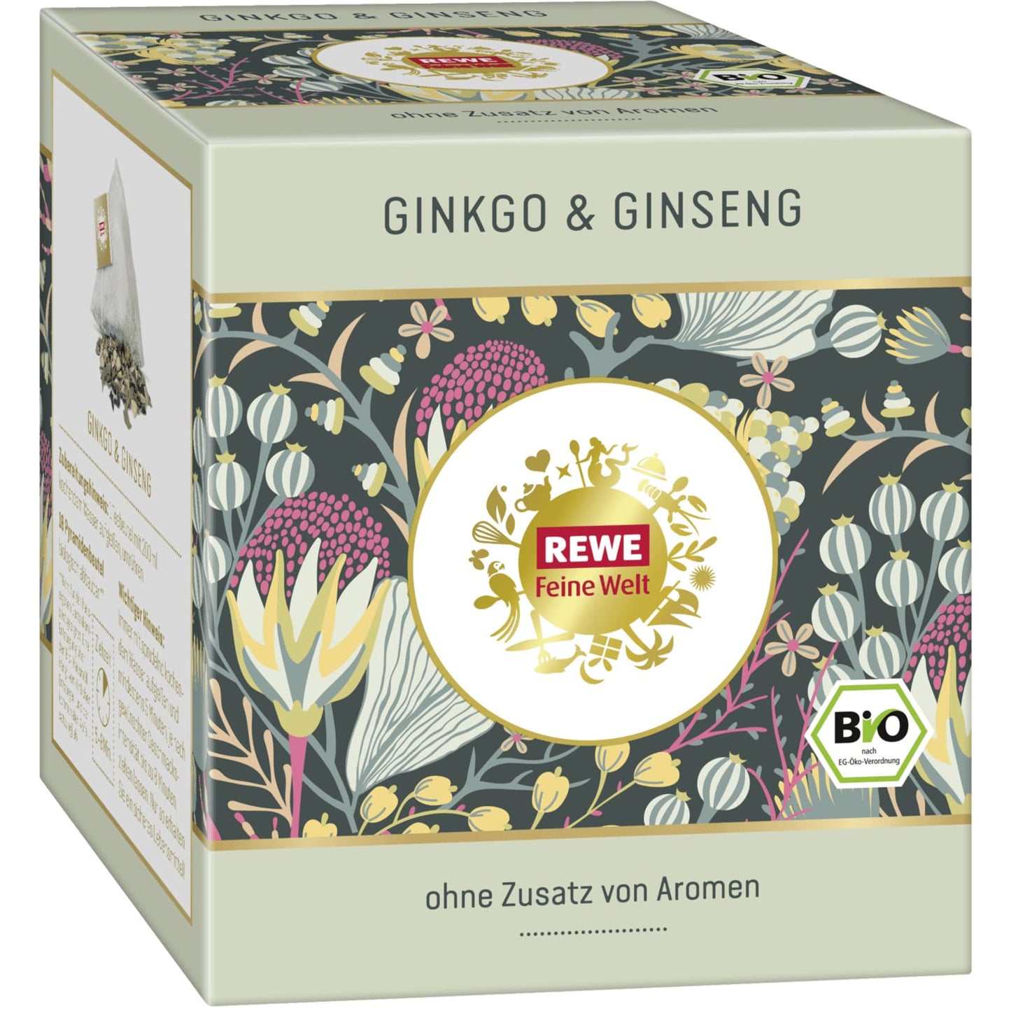 REWE Feine Welt Bio Tee Ginkgo & Ginseng 36g