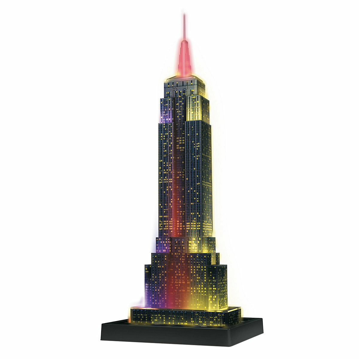 Ravensburger 3D-Puzzle Night mit LED, H49 cm, 216 Teile, Empire State Building bei Nacht