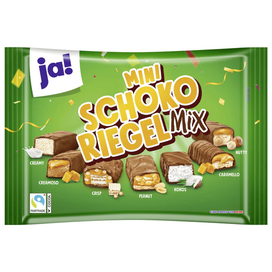 Ja! Mini Schokoriegel Mix 500g