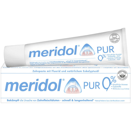 Meridol Zahnpasta Pur antibakteriell 75ml