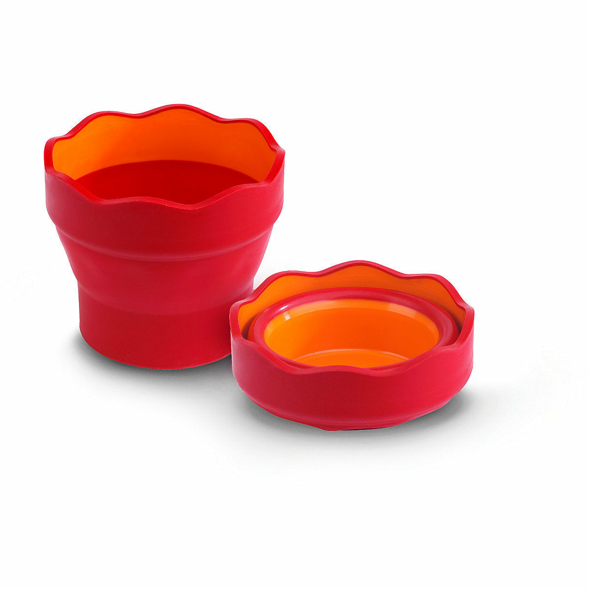 Faber-CastellCLIC & GO Wasserfaltbecher rot/orange