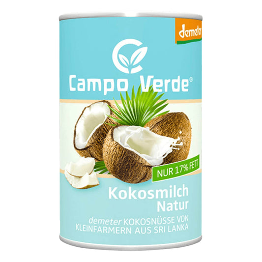 Campo Verde Bio Kokosmilch Natur 538g