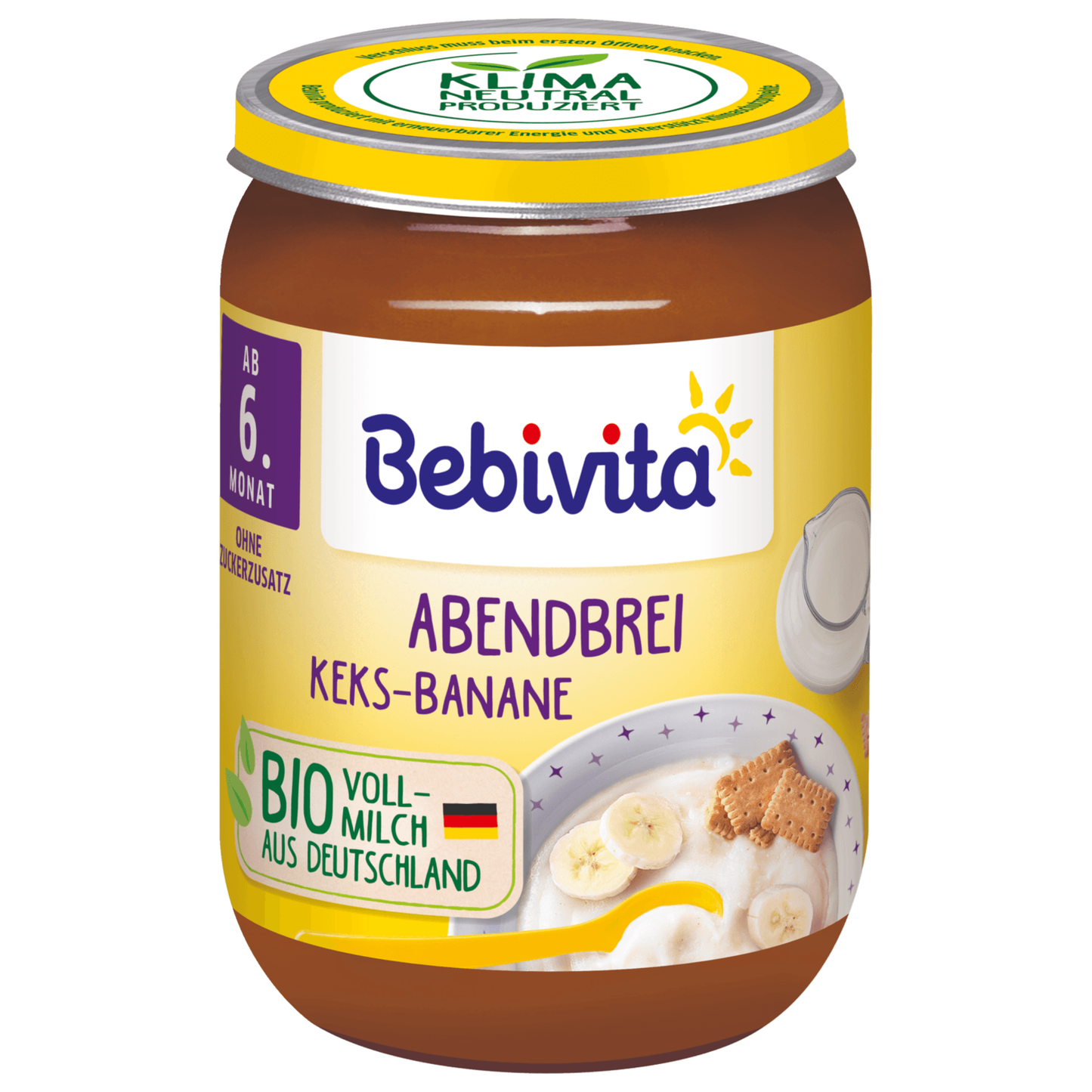 Bebivita Abendbrei Keks Banane 190g