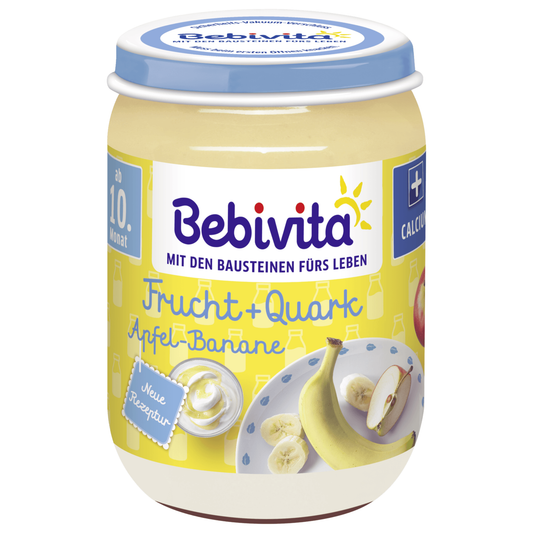 Bebivita Frucht und Quark Apfel Banane 190g