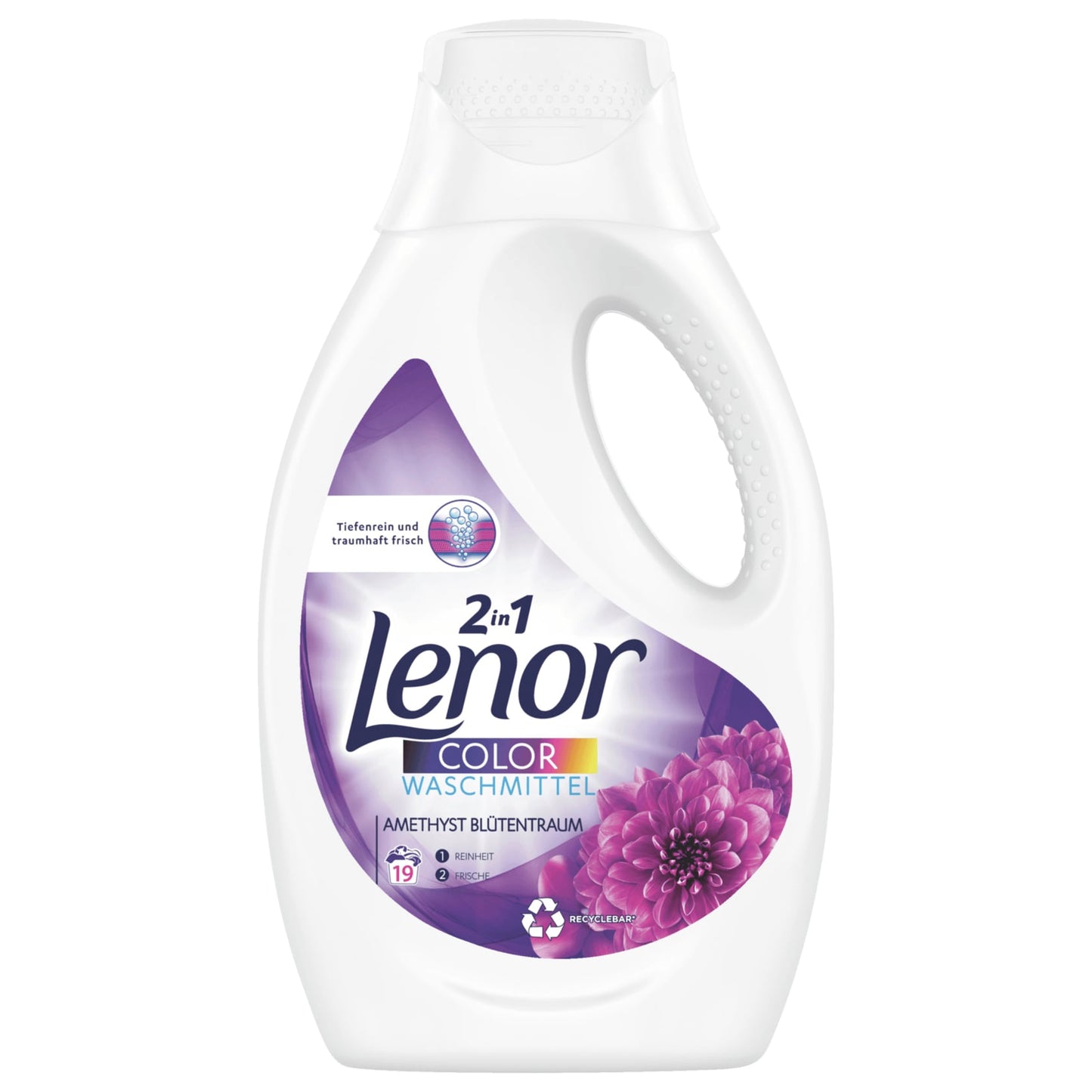 Lenor Colorwaschmittel Flüssig Amethyst Blütentraum 1,045l 19WL