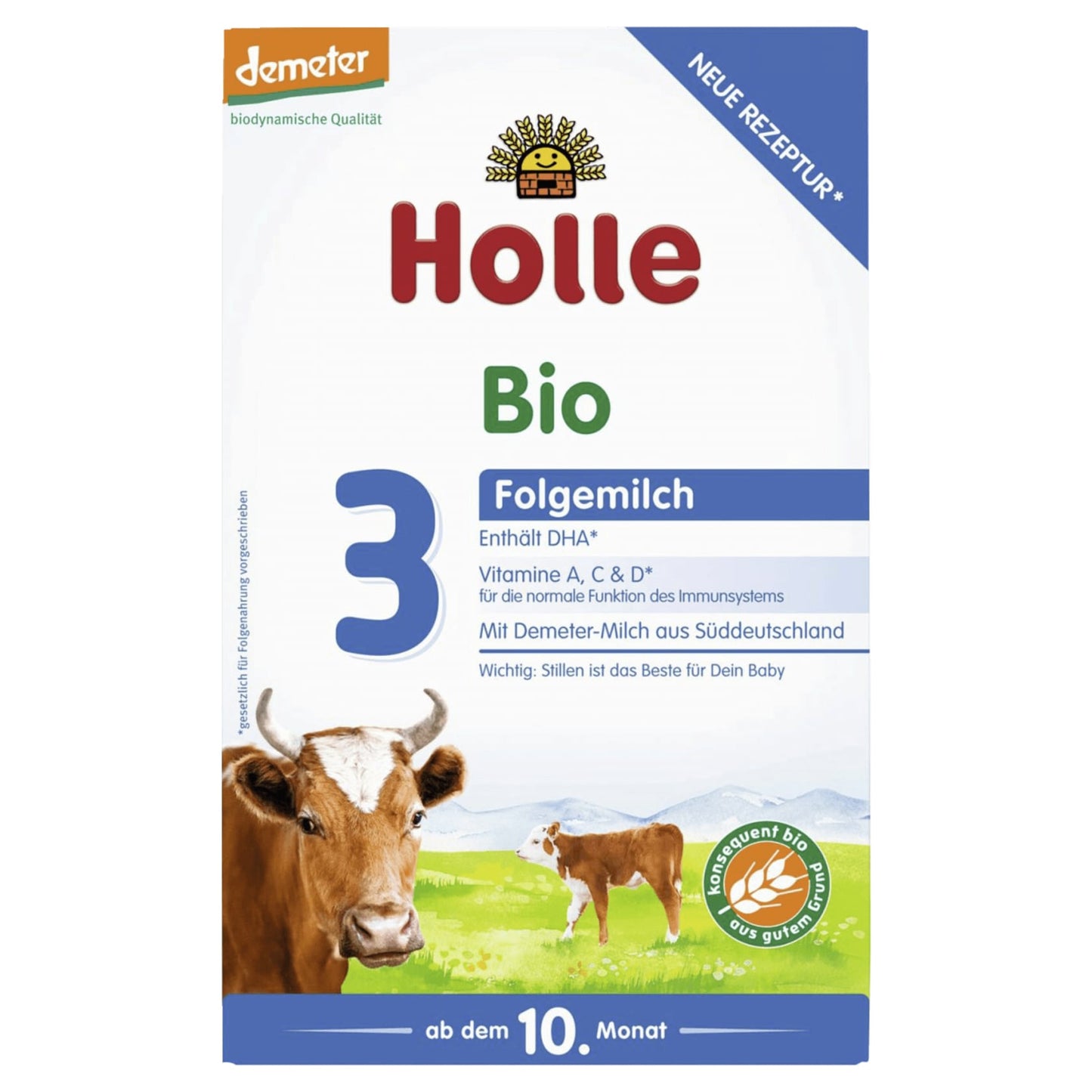 Demeter Bio Holle Folgemilch ab dem 10. Monat 600g