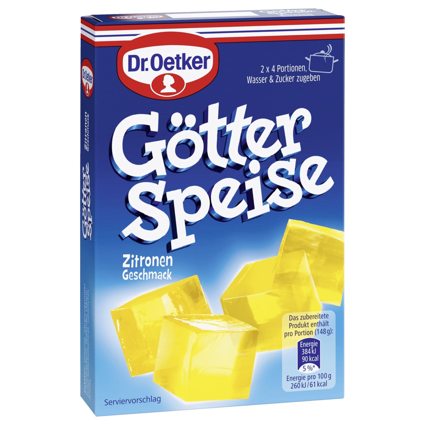 Dr. Oetker Götterspeise Zitronen-Geschmack 25,2g