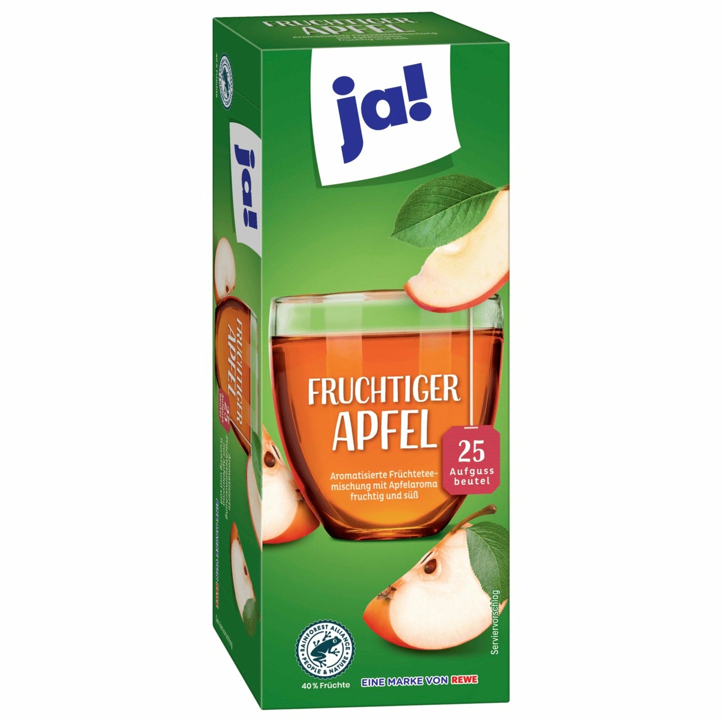 ja! Tee Fruchtiger Apfel 75g