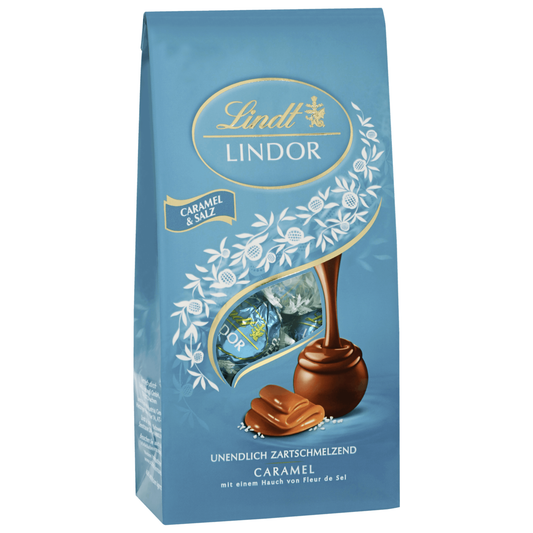 Lindt Lindor Schokokugeln Caramel & Salz 137g