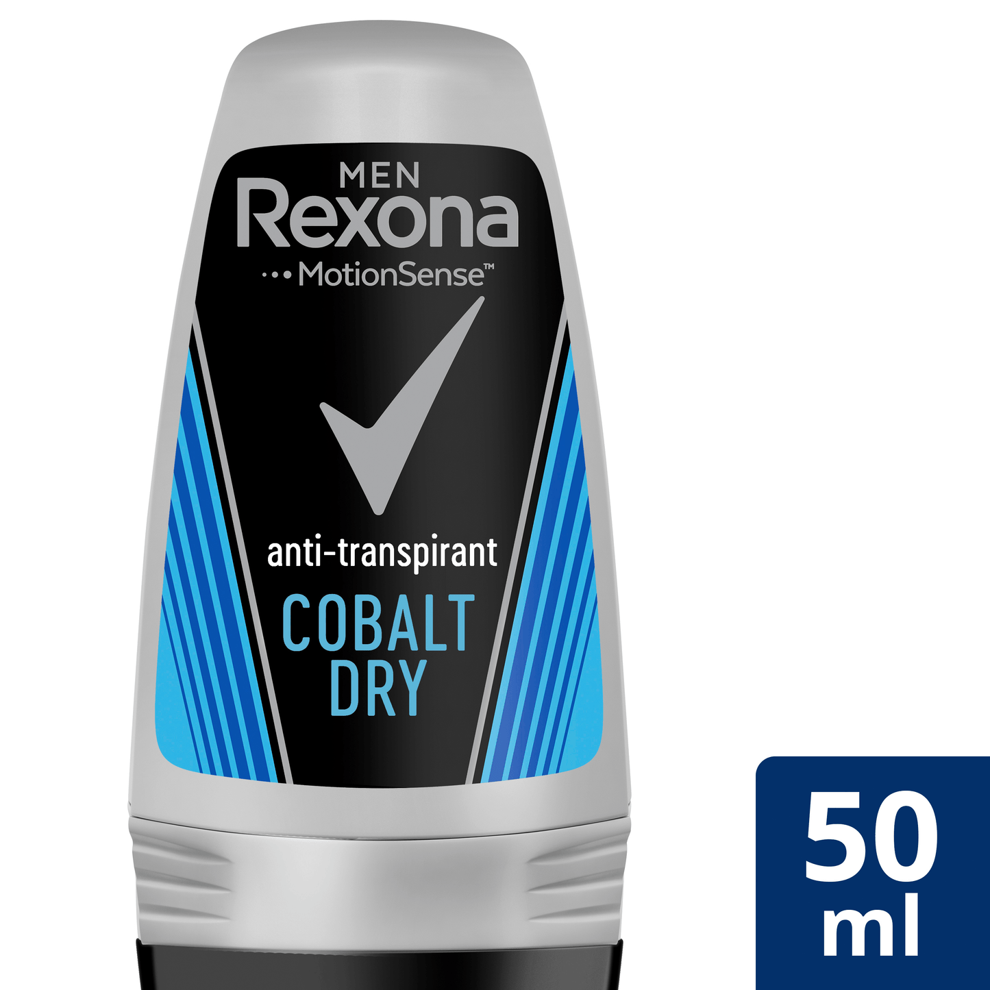 Rexona 남성 데오도란트 롤온 코발트 건조 발한 억제제 50ml