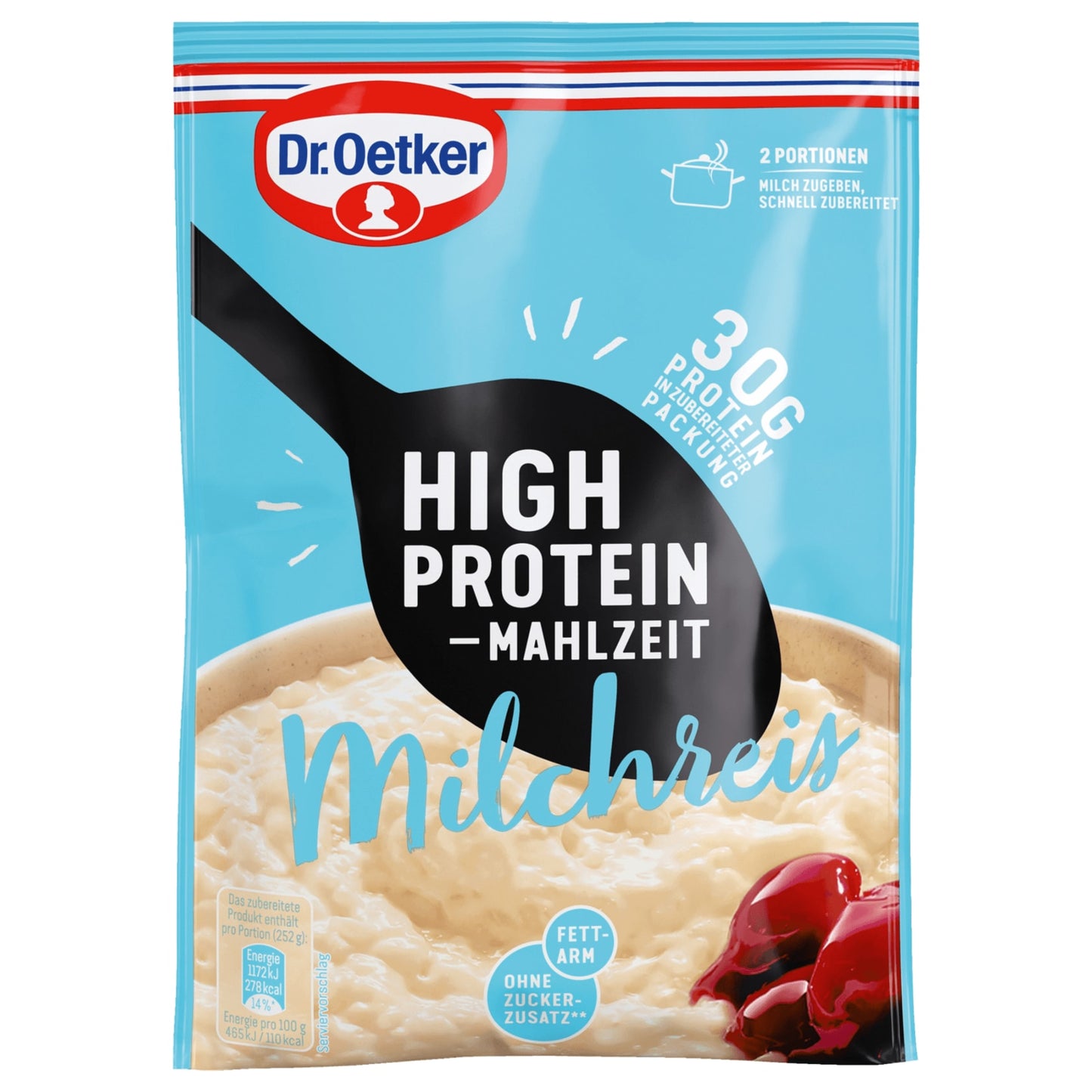 Dr. Oetker High Protein Milchreis 104g