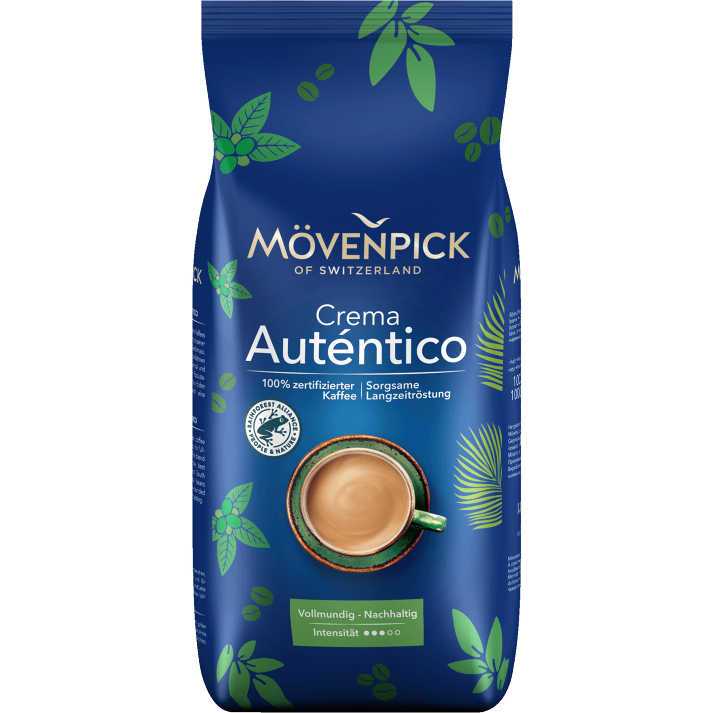 Mövenpick El Autentico Caffè Crema ganze Bohne 1kg