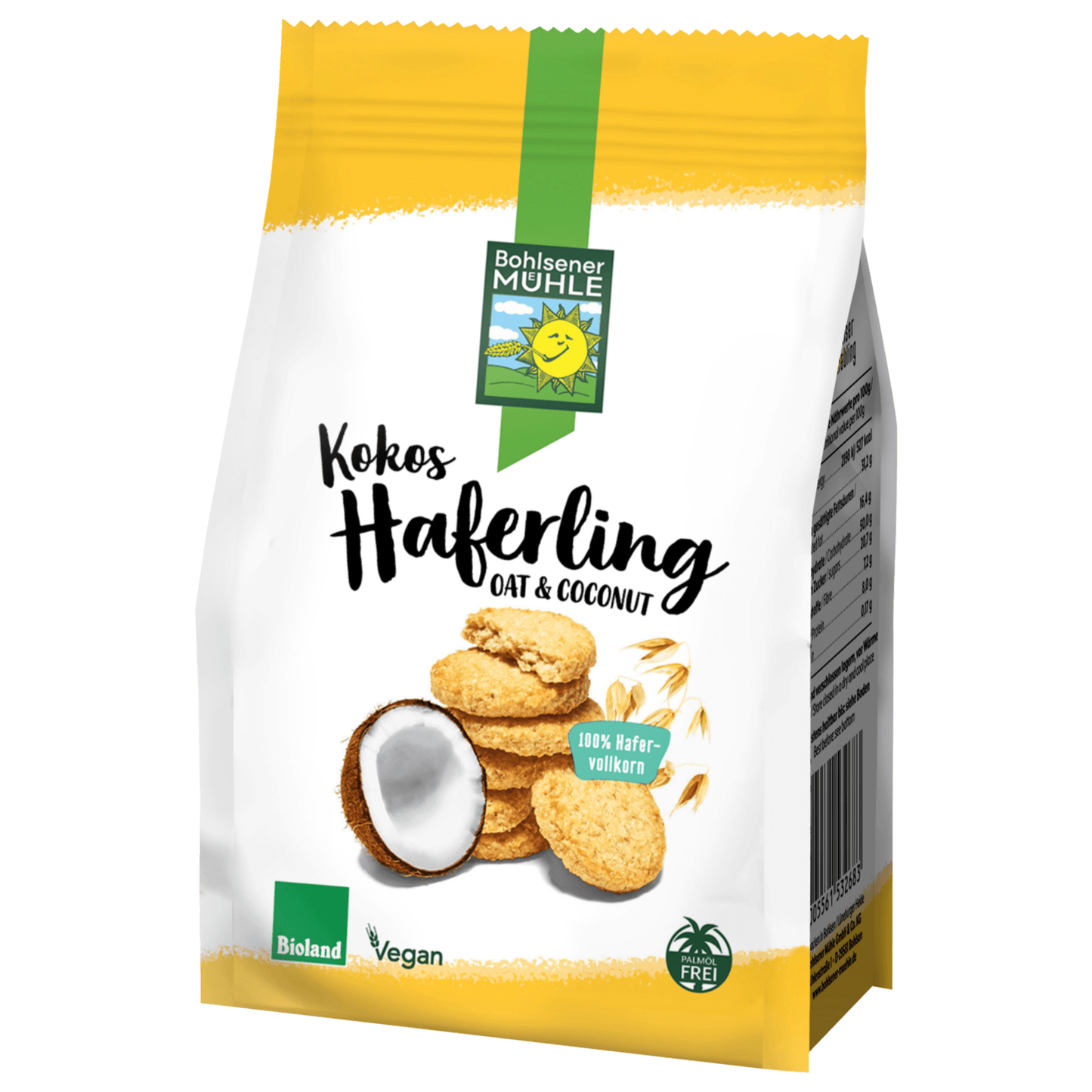 Bohlsener Mühle Bio Kokos Haferling Oat & Coconut 125g