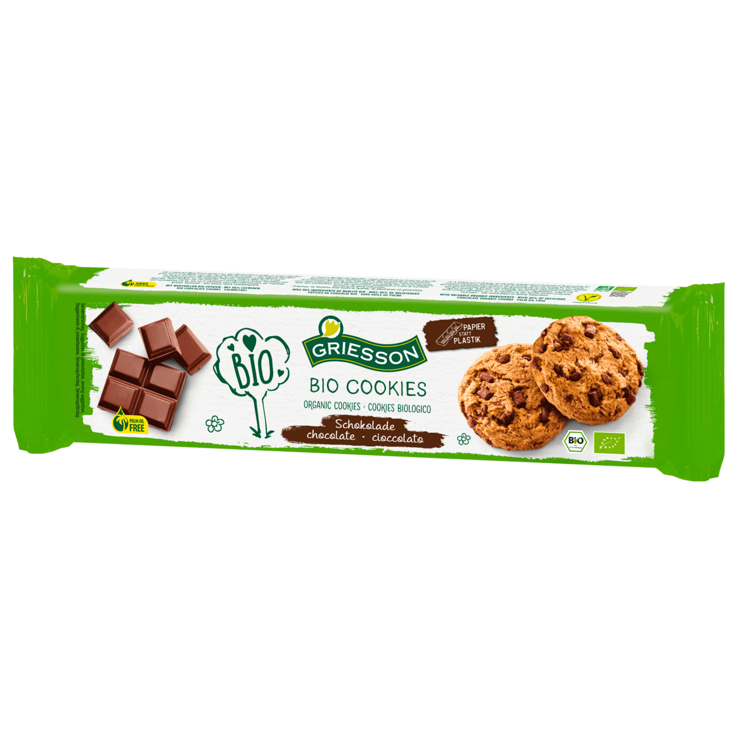 Griesson Bio Cookies Schokolade 133g