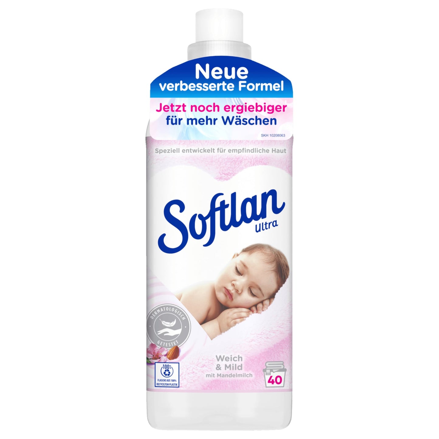 Softlan Ultra Weichspüler Weich & Mild 1l 40WL