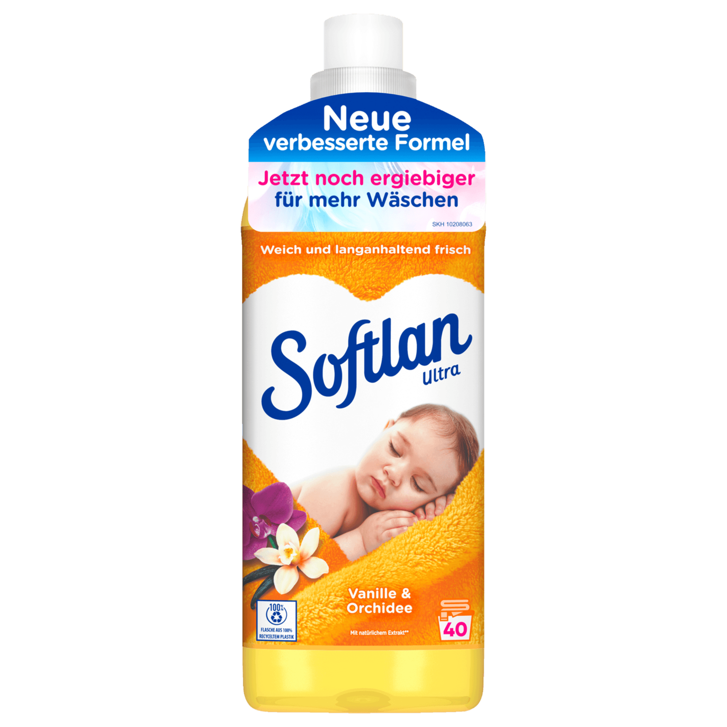 Softlan Ultra Weichspüler Vanille & Orchidee 1l 40WL