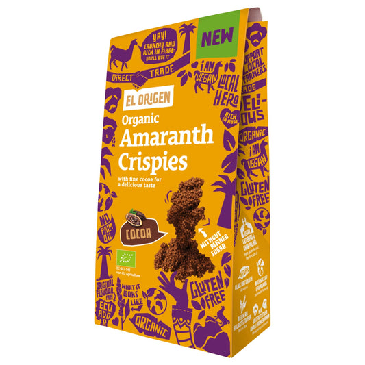 El Origen Bio Amaranth Crispies Cocoa vegan glutenfrei 60g