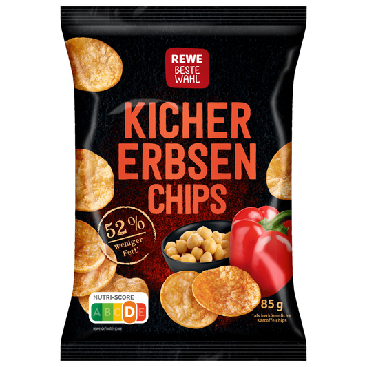 REWE Beste Wahl Kichererbsenchips Paprika