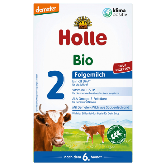 Holle Bio Demeter Folgemilch 2 nach dem 6. Monat 600g