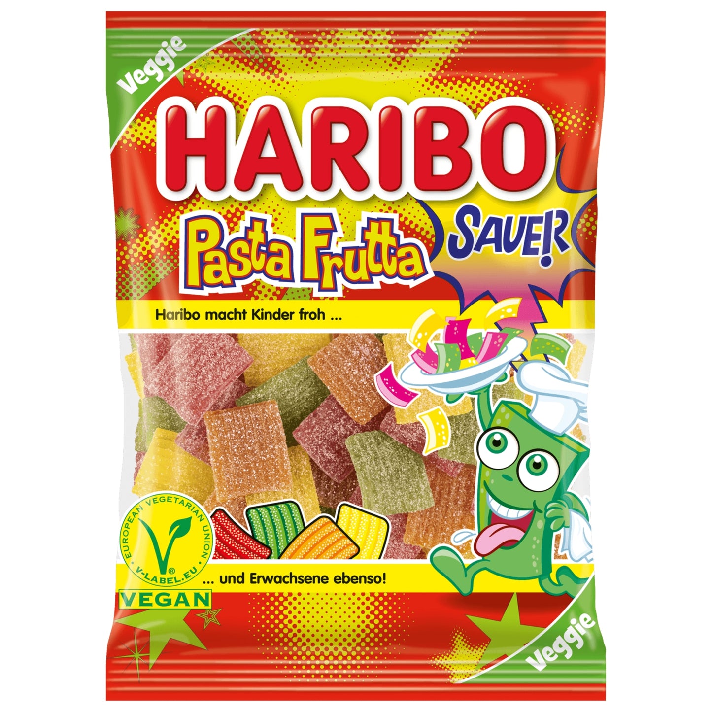 Haribo Fruchtgummi Pasta Frutta vegan 160g