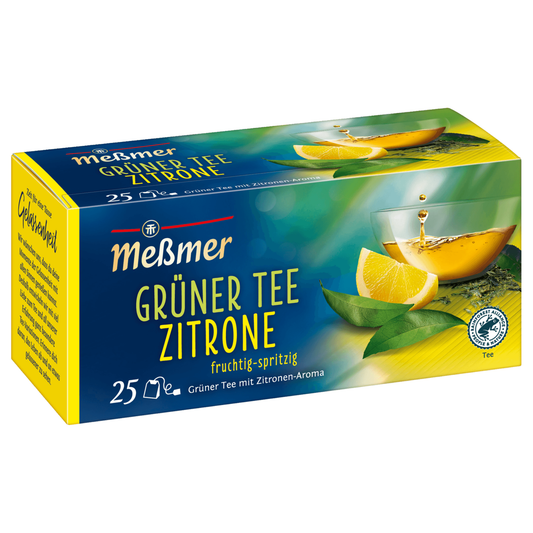 Meßmer Grüner Tee Zitrone 44g, 25 Beutel