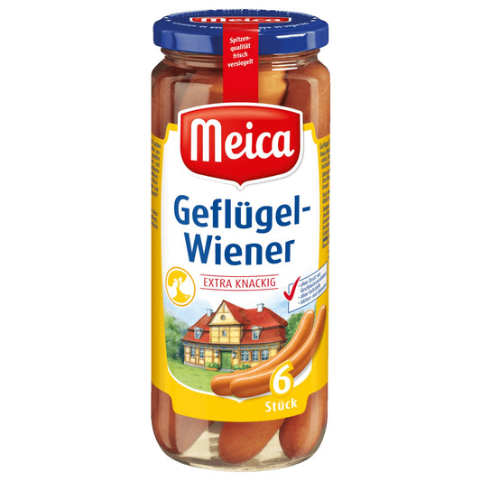 Meica Geflügel-Würstchen extra knacki...